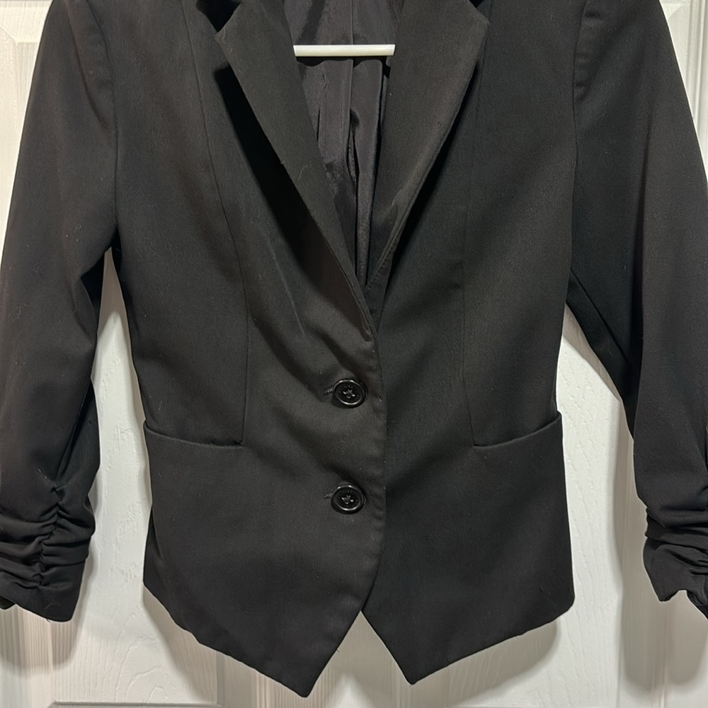 Express Size 0 Express Cropped Blazer - Picture 4 of 9